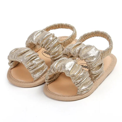 Weiche und Bequeme Baby-Mädchen Sandalen mit Rüschen
