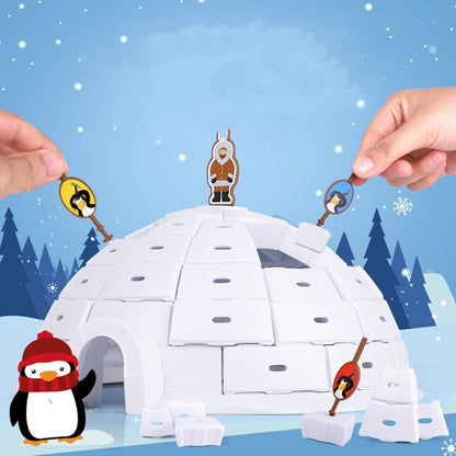 Das Wackelige Iglu – Spannendes Geschicklichkeitsspiel Für Die Ganze Familie