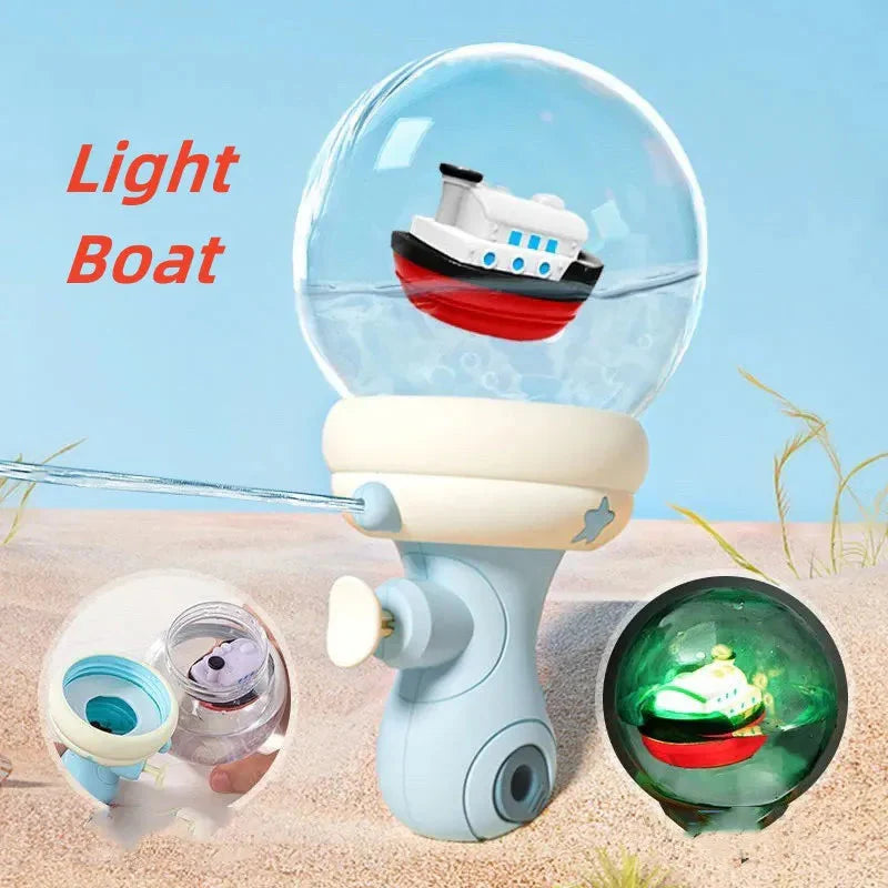 Wasserspaß für Kinder – Bunte Wasserpistole mit Tiermotiven