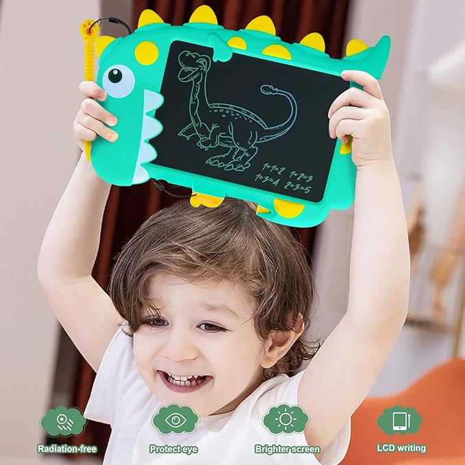 Löschbares Dino-Zeichentablett für Kinder