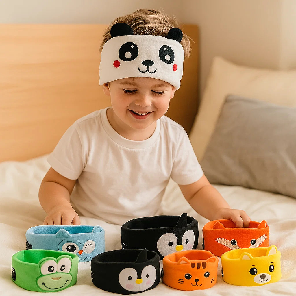 2in1 Angenehme Bluetooth Kopfhörer und Schlafmaske für Kinder