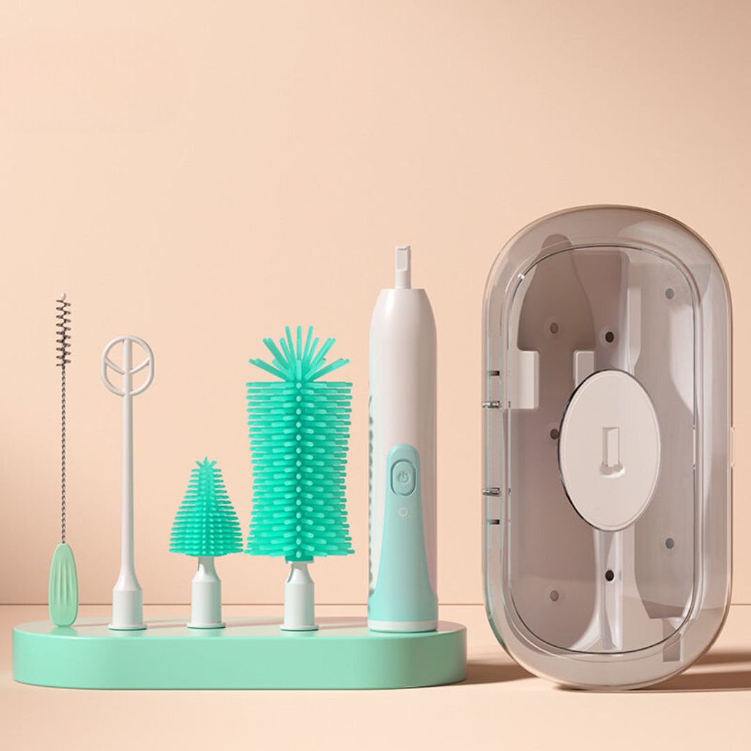 Praktischer 6in1 Baby Fläschchen Reiniger
