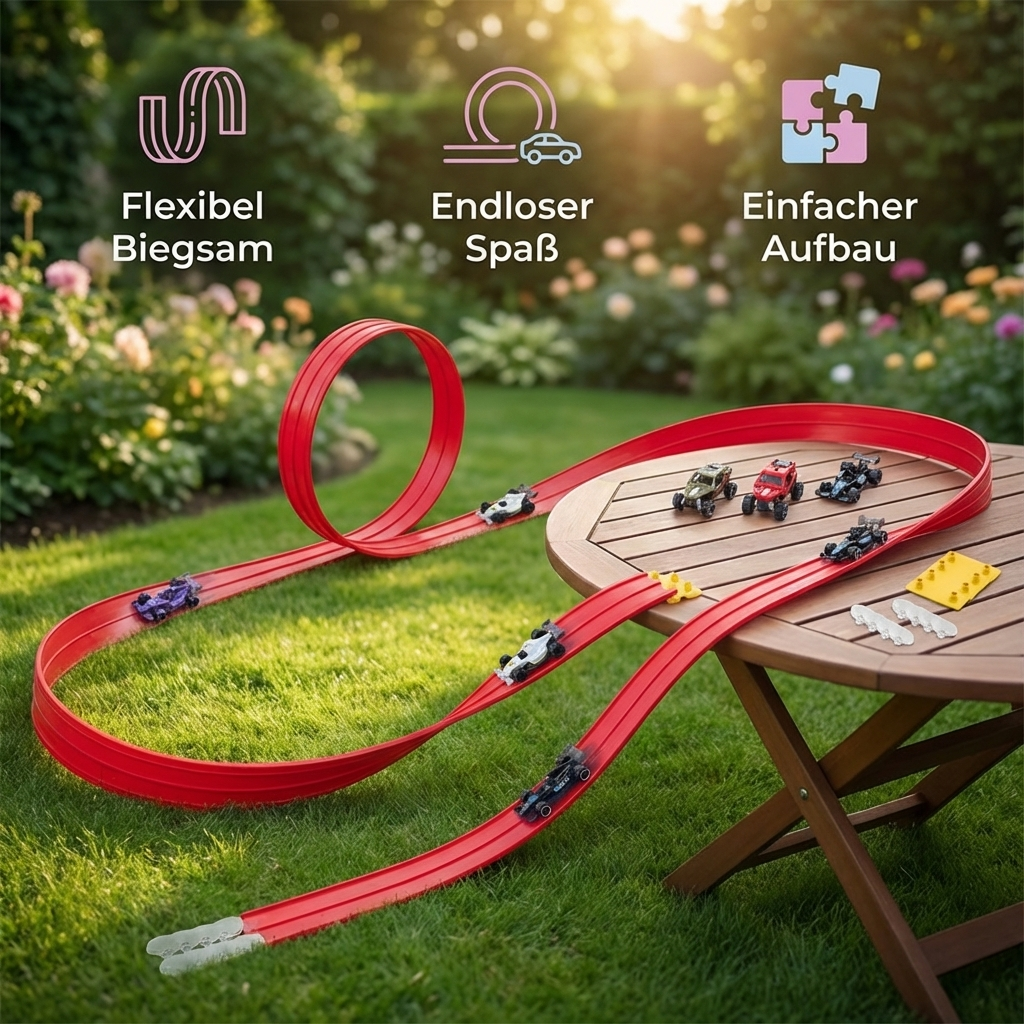 Flexibel Einsetzbares Rennstrecken Set