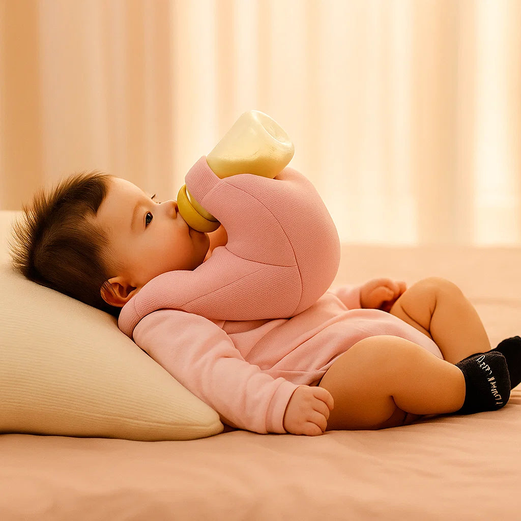 Freihändiges Stillkissen für Babys
