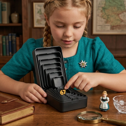 Lustige Überraschungs-Geschenkbox mit mehreren Schachteln