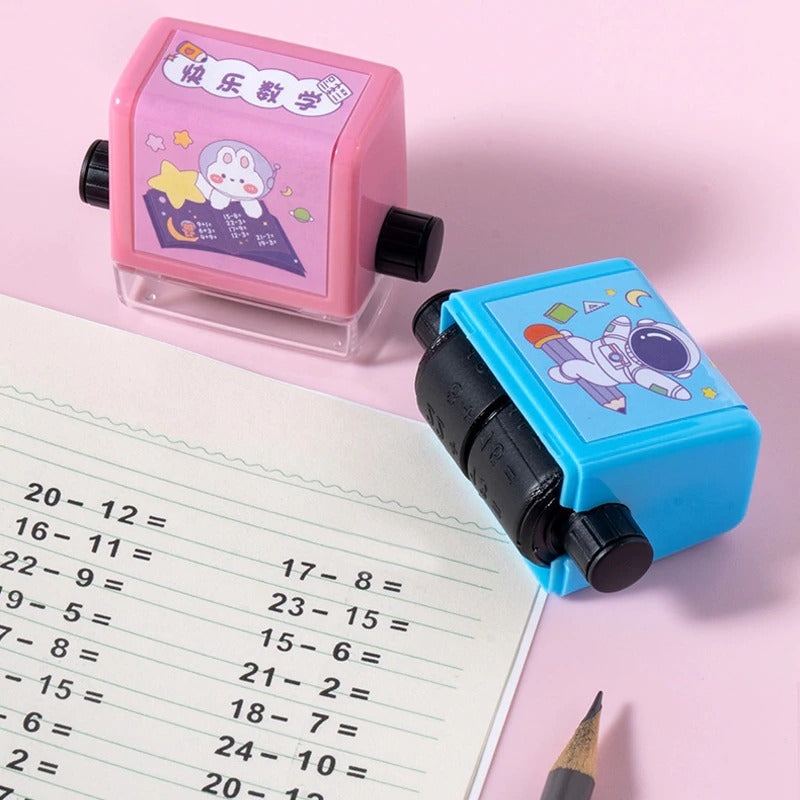 Mathematik-Lernstempel für Kinder