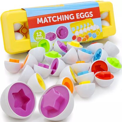 Farbenfrohes und Lernförderndes Eier-Set