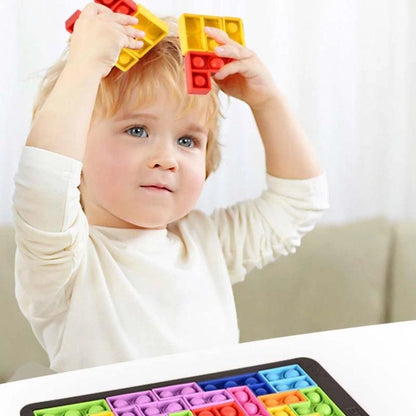 Pop-Block Puzzle – Entspannendes Logikspiel