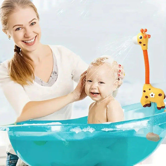 Badespaß Giraffe – Kinderfreundlicher Duschkopf