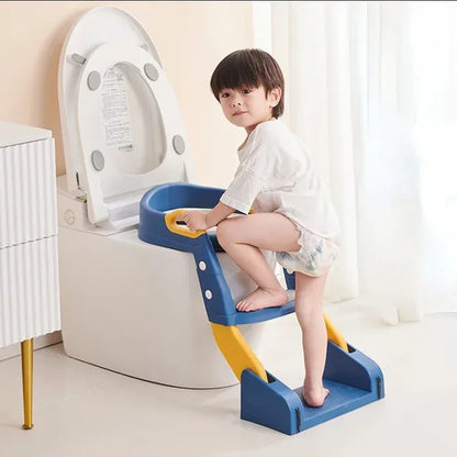 Kinder Toiletten Sitz mit Treppenstufen