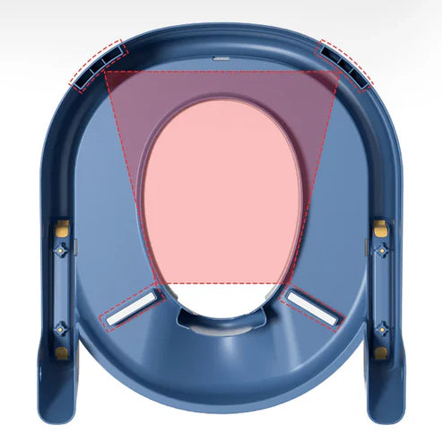 Kinder Toiletten Sitz mit Treppenstufen