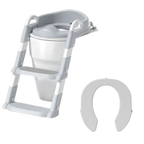 Kinder Toiletten Sitz mit Treppenstufen