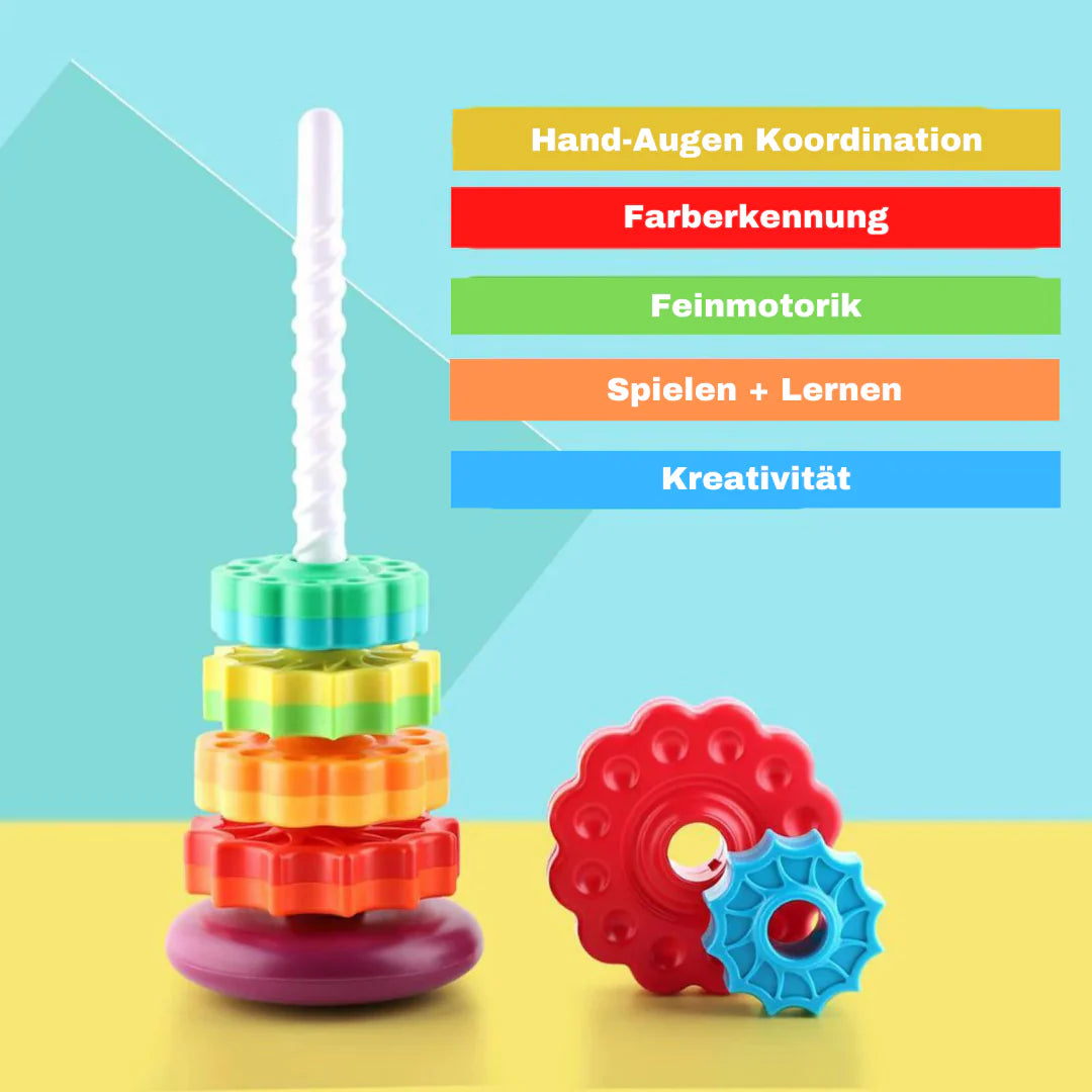 Regenbogen Spielturm für Kinder