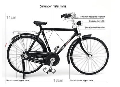DIY Modellfahrrad im Miniaturmaßstab