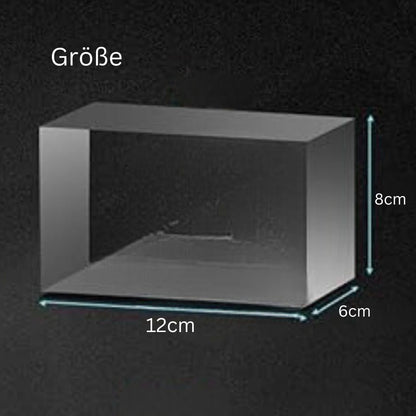 Personalisierte 2D/3D Foto Kristall Lampe mit Laser Gravur