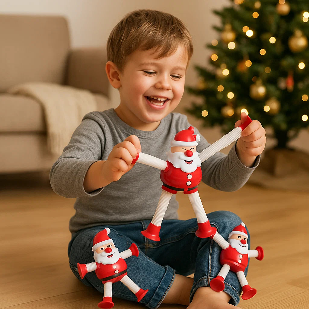 Weihnachtliche Sensorische Saugnapf Baby Spielzeug Figuren