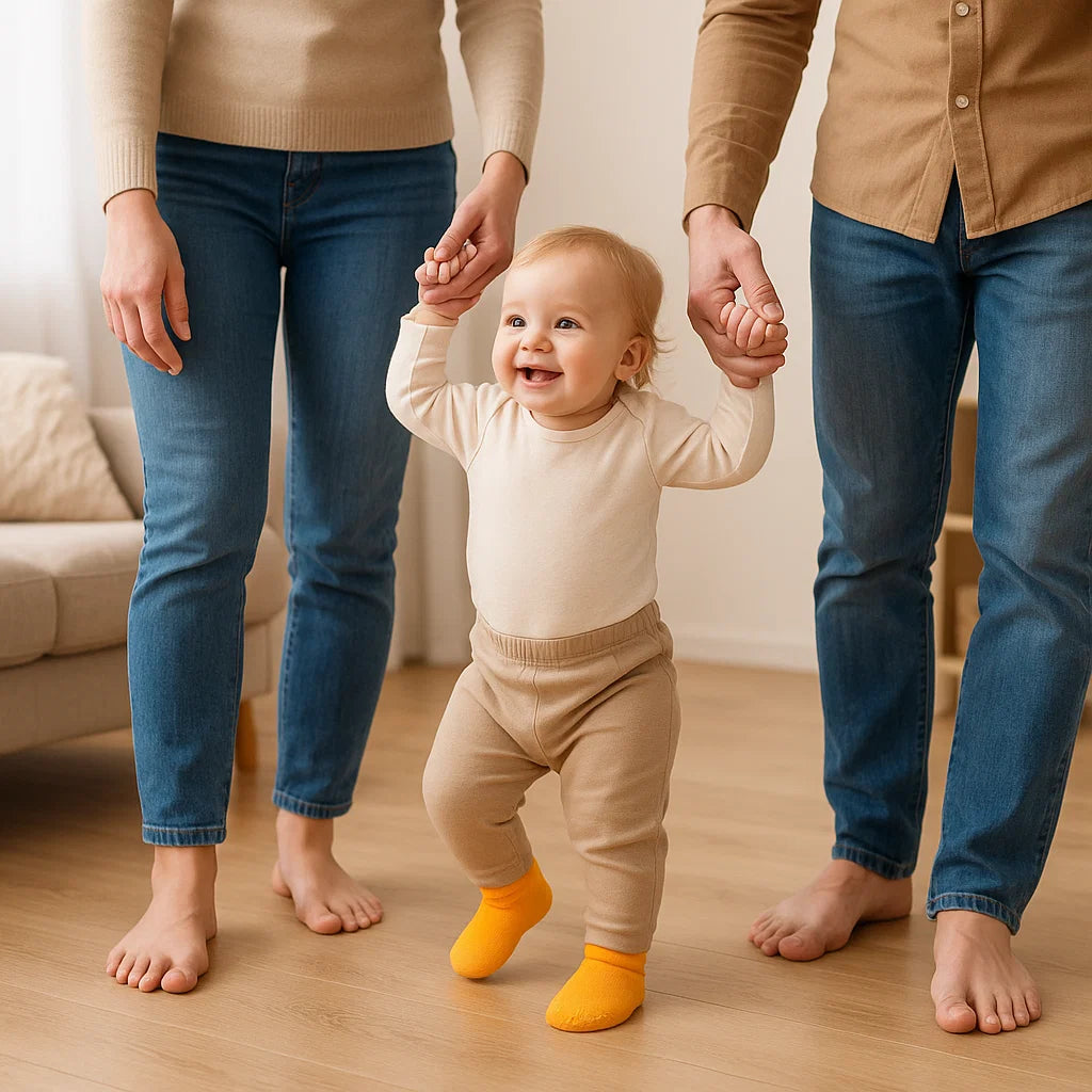 Sichere Anti-Rutsch Socken Schuhe für Kinder