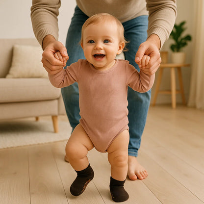 Sichere Anti-Rutsch Socken Schuhe für Kinder
