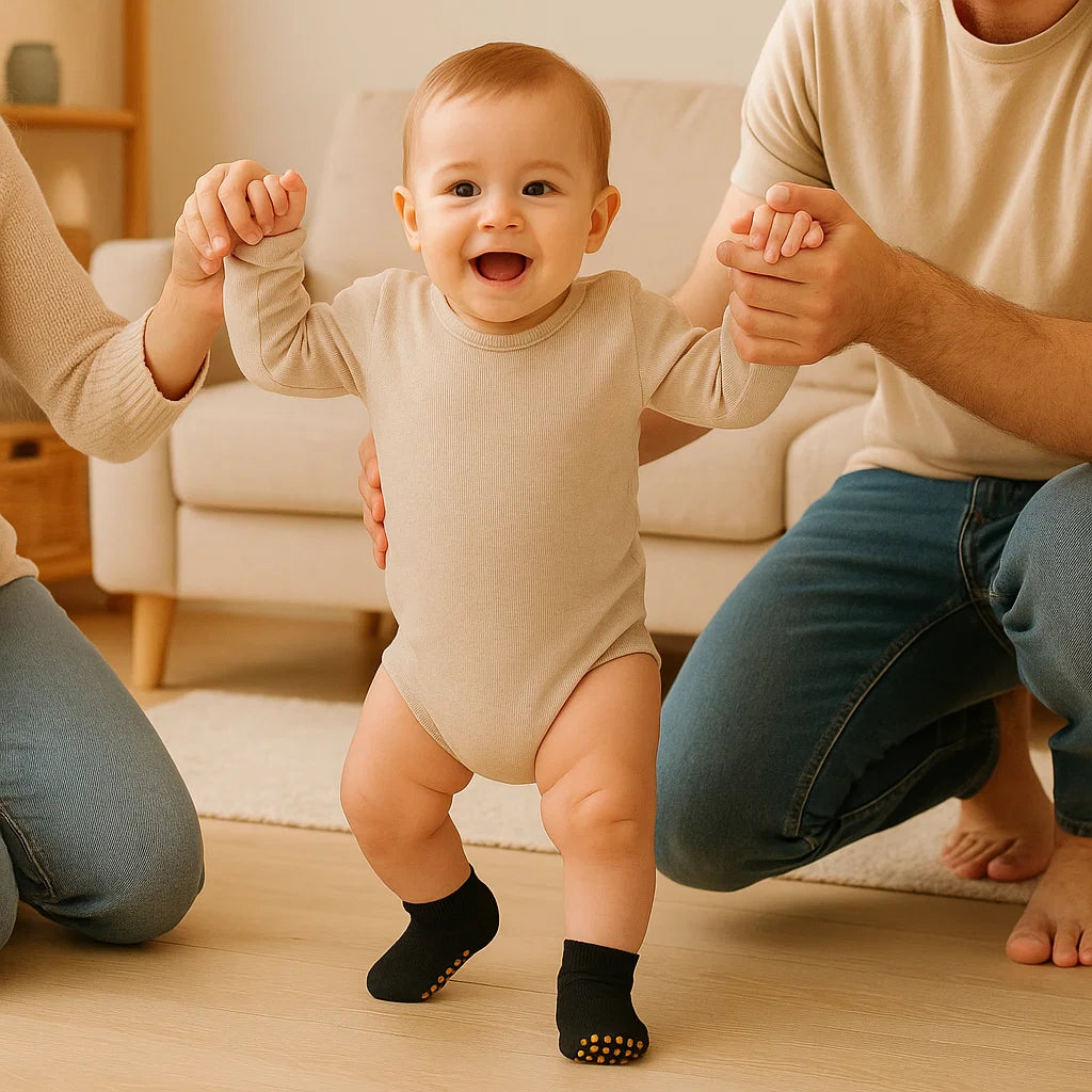 Sichere Anti-Rutsch Socken Schuhe für Kinder