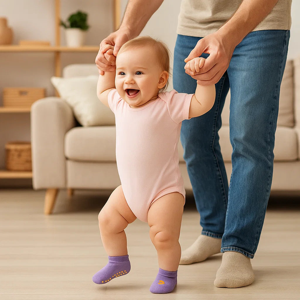 Sichere Anti-Rutsch Socken Schuhe für Kinder