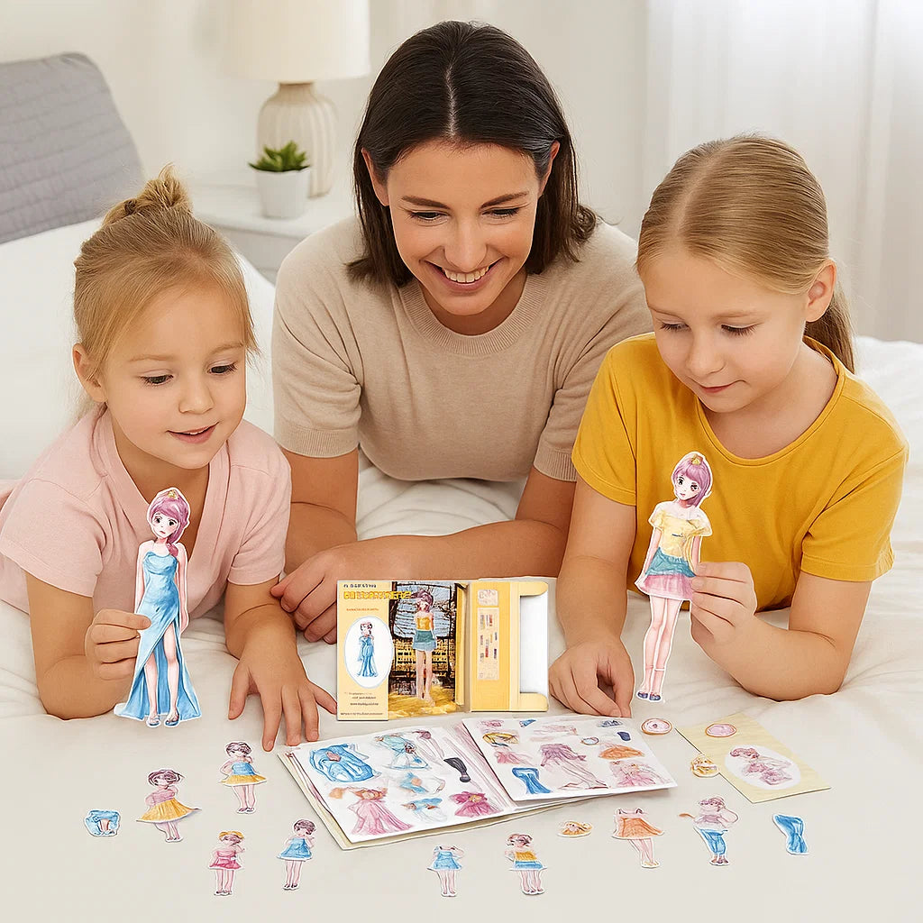 Magnetisches Mode Spielset für Kinder