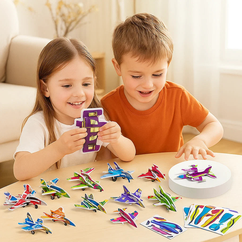 3D Cartoon Puzzle Set für Kinder
