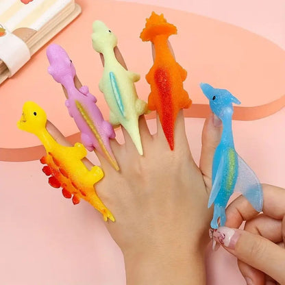 Fliegende Gummi Dinosaurier